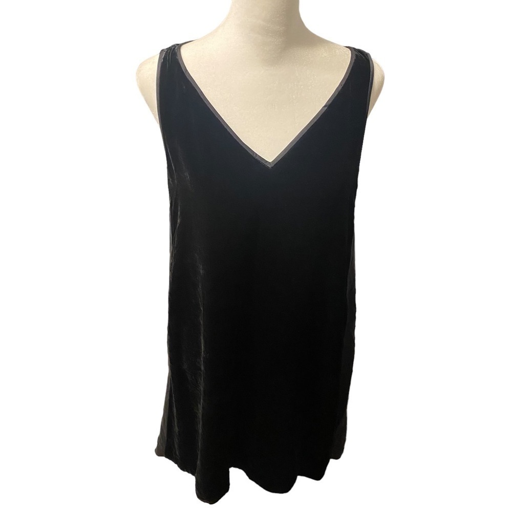 Eileen Fisher black sleeveless dress size small